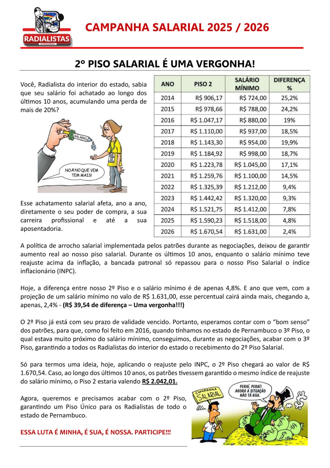  CAMPANHA SALARIAL 2025 / 2026 
